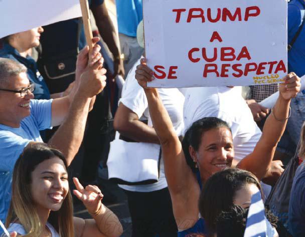 Trump, a Cuba se respeta
