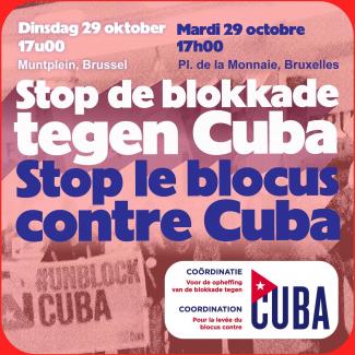 Stop le blocus contre Cuba 29 10 24