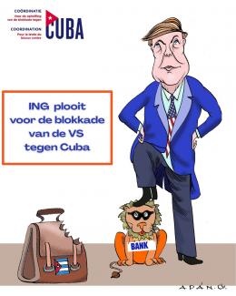 ING buigt voor VS Blokkade tegen Cuba ADAN
