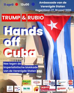 Hands off Cuba actie 11 04 26